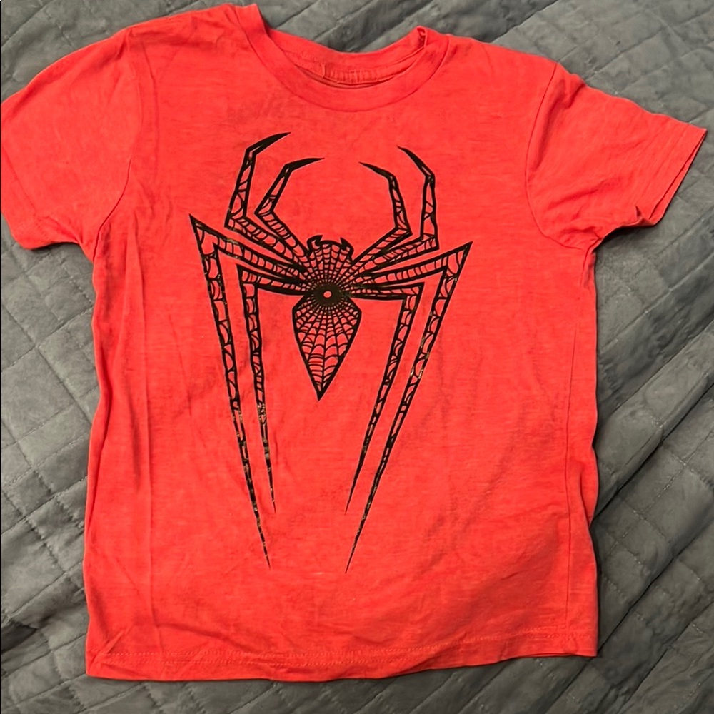 Spiderman Graphic Kids T-Shirt - Red